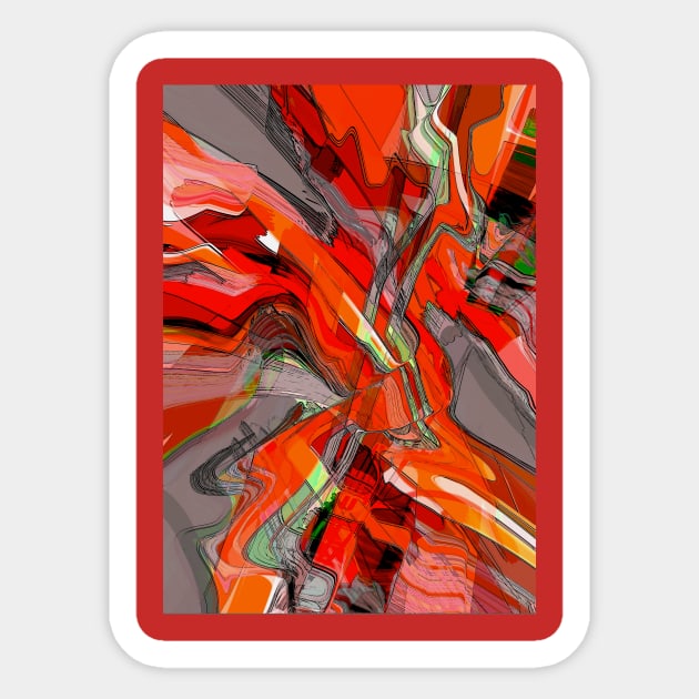 Digital abstract art 1.4 Sticker by EpiPri